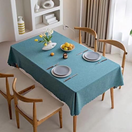 Pflegeleicht Fleckenabweisend Tischdecken 120x120cm, Exquisite Quasten Rechteckig Polyester Tischdecke, Baumwolle Rechteckige Leinen Tischtuch, für Wohnzimmer, Garten, Hochzeiten Pflegeleicht Fleckenabweisend Tischdecken 120x120cm, Exquisite Quasten Rechteckig Polyester Tischdecke, Baumwolle Rechteckige Leinen Tischtuch, für Wohnzimmer, Garten, Hochzeiten von Generic