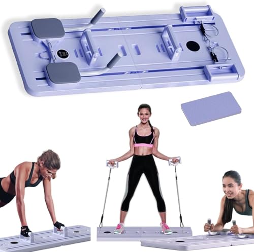 Pilates Reformer Set - Lhanel Foldable Pilates Sliding Board, kompakt von Generic