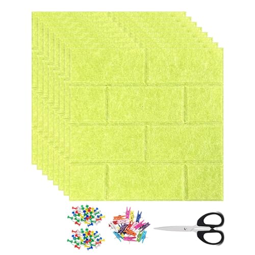 Pinnwand, Filztafel für Wand, selbstklebend, wiederverwendbar | Wanddekoration, abnehmbar, sicher für Erinnerungen, Kalender, Organisation von Post und Anzeige von Generic