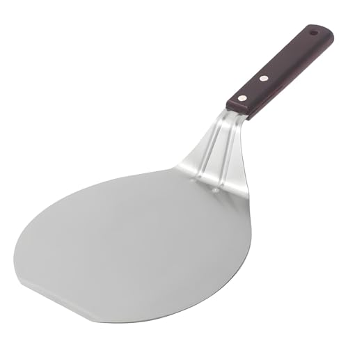 Pizza-Spatel aus Edelstahl, Pizza-Spachtel - Leichter Pizzaschieber - Pizzaschieber - Leichter Pizzaspachtel mit langem Griff aus Edelstahl für Pizza Teig Kuchen von Generic