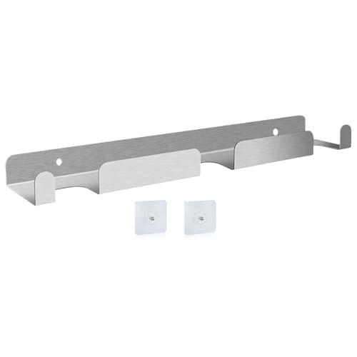 Pizzaschaufel Rack - 16,3 Zoll Wanddisplay Rack, Edelstahl Platz Wandsparend Lagerregal für kommerzielle Gastronomie Haushalt Küchenutensilien Pizzaschaufel Rack - 16,3 Zoll Wanddisplay Rack, Edelstahl Platz Wandsparend Lagerregal für kommerzielle Gastronomie Haushalt Küchenutensilien von Generic