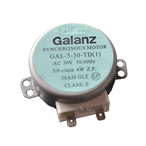 NUHFUFA Plattenspieler Synchronmotor GAL-5-30-TD, 30 V, 4 W, passend für Galanz-Mikrowellen-Zubehör von NUHFUFA