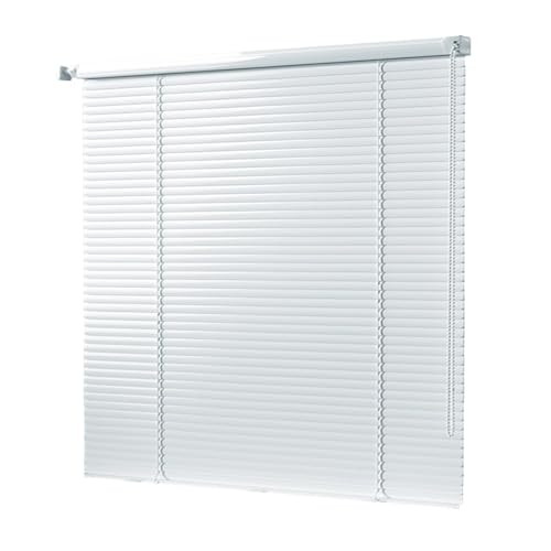 Plisseerollo Ohne Bohren Anpassbare Horizontal Verdunklungsplissee Sonnenschutz Blackout Anpassbar Fertifplissee für Innen Wohnzimmer Fenster Küche(White,1.4X1.7M) von Generic
