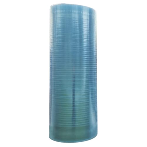Polycarbonat-Dachplatte, 0,80 mm Sonnenscheinplatte Isolierung, Klare Tageslichtplatten für Carport Gerätehaus Schlagfeste(1.64x32.8ft=0.5x10.0m) von Generic