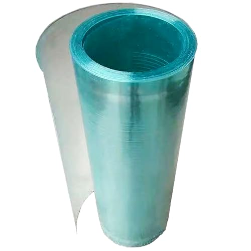 Polycarbonat-Dachplatte, 0,80 mm Sonnenscheinplatte Isolierung, Klare Tageslichtplatten für Garage, Gartenhaus, Starke Tragfähigkeit(0.5x5.0m(1.64x16.4ft)) von Generic