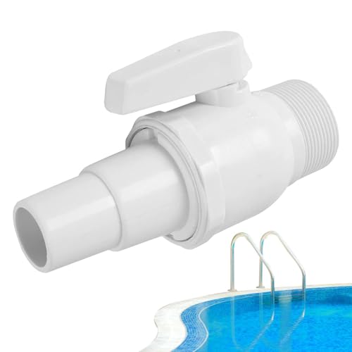 Pool Filterventil - Filterschalter Schwimmbad, Sandfilter Ventil | Uv-Beständiges Pool Zubehör, Ersatzteil Für Sandfilter, Poolventil Oberirdisch Ideal Für Private Gartenpools Filterschalter Anschluss von Generic