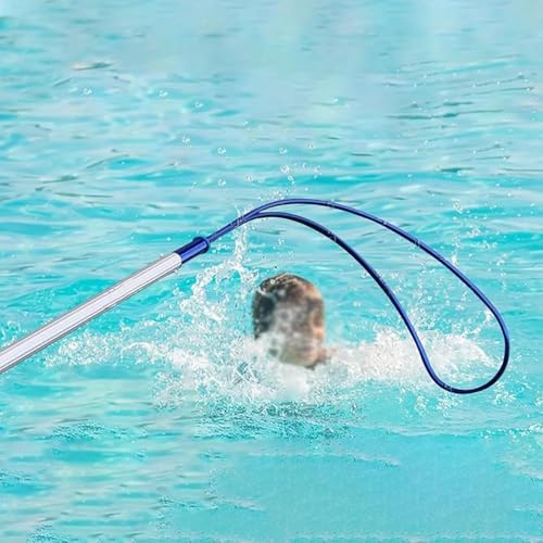 Pool Safetyd Hook, Extendable Rescue Rod For Swimming Pools With Hooks For Adults Multi Use Adjustable Swimming Pool Safetyd Hook With Pole Blue Pool Pole Telescopic For Adults & Children(15.7ft/480cm von Generic