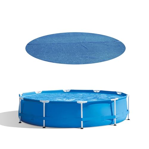 Pool Solarabdeckplane, Solarplane Solare Schwimmbadheizdecke, Solar Poolabdeckung Solarplane, Stabile Solarabdeckplane zuschneidbar, Solarfolie für Pool(BLUE,240cm/6FT) von Generic