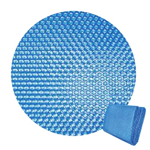Poolabdeckung Rund - 8ft Schwimmbad Solarabdeckung Runde | Hot Tub Protective Cover | PE -Beschützerabdeckungen Für Pools | -Abdeckung Ideal Für Wasserdicht Und Staubdicht Für Garten Im Frei von Generic