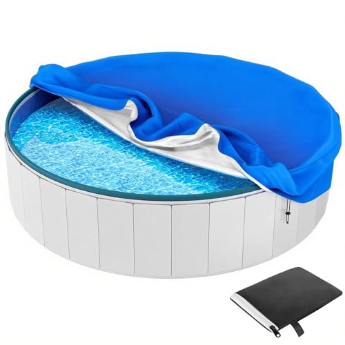 Poolabdeckung Rund Solarplane Pool für Aufstellpools, Solarplane UV-Resistent, Sommer & Winter Poolplane,Solar Abdeckplane für Pools,Blau,6FT/72"x8" Poolabdeckung Rund Solarplane Pool für Aufstellpools, Solarplane UV-Resistent, Sommer & Winter Poolplane,Solar Abdeckplane für Pools,Blau,6FT/72"x8" von Generic