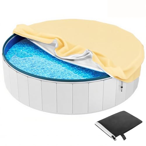 Poolabdeckung Rund Solarplane Pool für Aufstellpools, Solarplane UV-Resistent, Sommer & Winter Poolplane,Solar Abdeckplane für Pools,Gelb,21/252"x8" Poolabdeckung Rund Solarplane Pool für Aufstellpools, Solarplane UV-Resistent, Sommer & Winter Poolplane,Solar Abdeckplane für Pools,Gelb,21/252"x8" von Generic