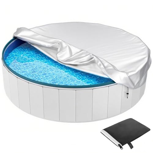 Poolabdeckung Rund Solarplane Pool für Aufstellpools, Solarplane UV-Resistent, Sommer & Winter Poolplane,Solar Abdeckplane für Pools,Silber,28FT/337 x8 Poolabdeckung Rund Solarplane Pool für Aufstellpools, Solarplane UV-Resistent, Sommer & Winter Poolplane,Solar Abdeckplane für Pools,Silber,28FT/337 x8 von Generic