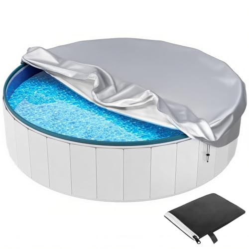 Poolabdeckung Rund Solarplane Pool für Aufstellpools, Solarplane UV-Resistent, Sommer & Winter Poolplane,Solar Abdeckplane für Pools,Silver Gray,24FT/287 x8 Poolabdeckung Rund Solarplane Pool für Aufstellpools, Solarplane UV-Resistent, Sommer & Winter Poolplane,Solar Abdeckplane für Pools,Silver Gray,24FT/287 x8 von Generic