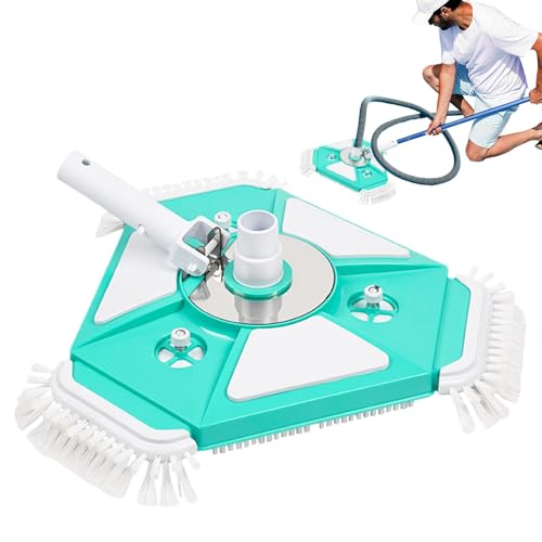 Poolsauger – langlebiger Poolreiniger mit starker Saugleistung für eine gründliche Reinigung | ideal für kleine und große Pools, einfach zu bedienendes Design zum Entfernen von Generic