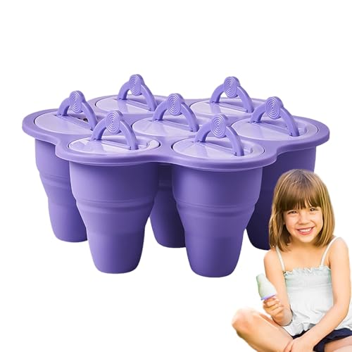-Pop-Maker-Form – wiederverwendbare Silikon- am Stiel-Formen, leicht zu reinigender -Lolly-Maker | -Pop-Formen mit Tropfschutz, Design-Silikon-Pop-Form für Kinder, selbstgemachte gefro -Pop-Maker-Form – wiederverwendbare Silikon- am Stiel-Formen, leicht zu reinigender -Lolly-Maker | -Pop-Formen mit Tropfschutz, Design-Silikon-Pop-Form für Kinder, selbstgemachte gefro von Generic
