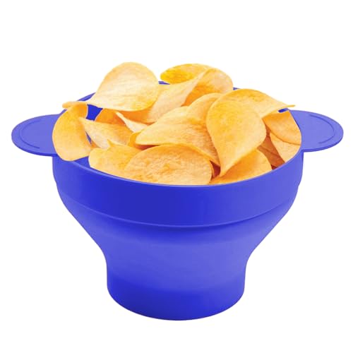 Popcornschüsseln, Popcornschüssel, Mikrowelle, Popcorn-Schale aus Popcorn, zusammenklappbarer Lebensmittelbehälter für Geschirrspüler Popcornschüsseln, Popcornschüssel, Mikrowelle, Popcorn-Schale aus Popcorn, zusammenklappbarer Lebensmittelbehälter für Geschirrspüler von Generic