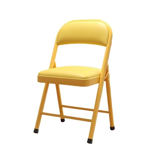 Portable Folding Chair with padded Seat - Durable Metal Frame for Events, Office, Parties & Weddings - Lightweight, Comfortable & Space Saving Design von Generic