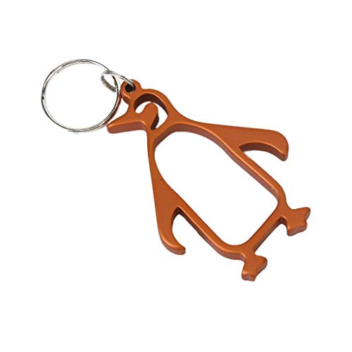 Praktischer süßer Pinguin-Flaschenöffner mit Schlüsselring - Orange Praktischer süßer Pinguin-Flaschenöffner mit Schlüsselring - Orange von Generic