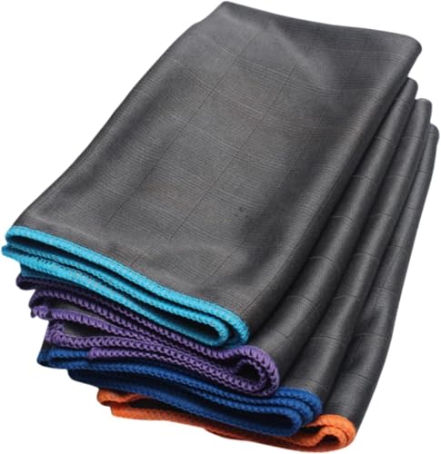 Premium Carbon Reinigungstuch 4er Set | Kohlefasertuch | Auto Glasreinigungstuch | Saugfähig | Streifenfrei | Kratzfrei | für Glasoberflächen und Spiegel Premium Carbon Reinigungstuch 4er Set | Kohlefasertuch | Auto Glasreinigungstuch | Saugfähig | Streifenfrei | Kratzfrei | für Glasoberflächen und Spiegel von Generic