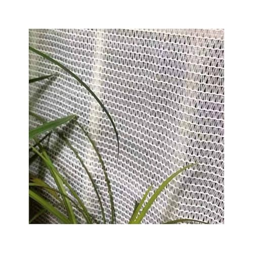 Premium Schattiernetz 50% - Weiße Garten-Schattenabdeckung für Terrassengewächshaus, 2x2.0m 3x4.0m 4x6.0m 5x6.0m Polyethylen für Terrasse Gewächshaus, Reißfest Schneidbar(3.0x4.0m) von Generic