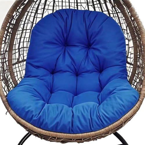 Premium Wasserdichtes Hängesessel Kissen für Hängestuhl, Schaukelkorb & Eierstuhl - Bequeme Ersatzkissen Auflage | Gartenmöbel Polster Bankauflage Hängekorb Outdoor Sitzkissen(B,Standard) von Generic