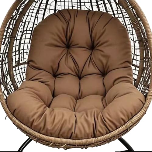 Premium Wasserdichtes Hängesessel Kissen für Hängestuhl, Schaukelkorb & Eierstuhl - Bequeme Ersatzkissen Auflage | Gartenmöbel Polster Bankauflage Hängekorb Outdoor Sitzkissen(K,Standard) von Generic