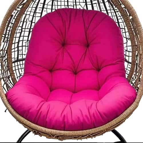 Premium Wasserdichtes Hängesessel Kissen für Hängestuhl, Schaukelkorb & Eierstuhl - Bequeme Ersatzkissen Auflage | Gartenmöbel Polster Bankauflage Hängekorb Outdoor Sitzkissen(L,Standard) von Generic
