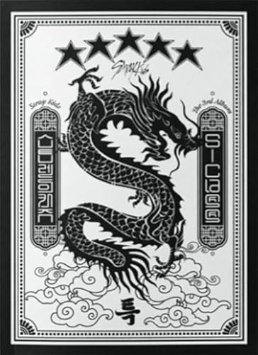 [Preorder Benefit] STRAY KIDS - 5 STAR [B Version] 3rd Album CD-R+Folded Poster+Photocards+OOTD Mini Poster+Sticker Set+Cartoon Postcard+(Extra 4 Photocards+1 Double-Sided Photocard+Mirror) von Generic