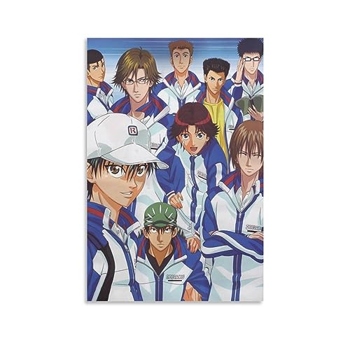 Prinz des Tenniss, japanischer Anime, Kunstdruck, Poster, Wandkunst, Gemälde, Leinwand, Dekoration, Heimposter, 60 x 90 cm von Generic