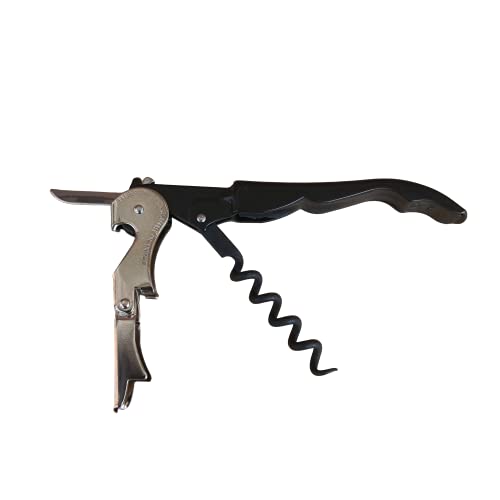 Pulltap's Slider 900 Kellnermesser / Korkenzieher für linkshändige / linkshänder (Schwarz) von Generic