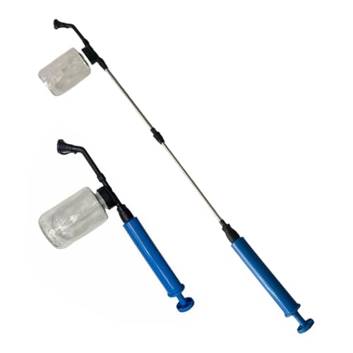 Pulver-Staubwedel – Mehrzweck-Pulversprüher | langlebiger Erdapplikator Pulversprüher, Teleskop, 250 ml Schnellspender für Paprika, Indoor-Tomaten, , Outdoor, Gemüse, Erdbeeren von Generic