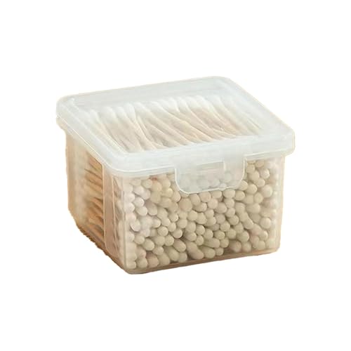 Q Tip Aufbewahrungsbox mit Deckel, Qtip Halter mit Deckel | Wattestäbchenbox mit Deckel | Aufbewahrungsbox für Kosmetika, Aufbewahrungsbox für Wattestäbchen, von Generic