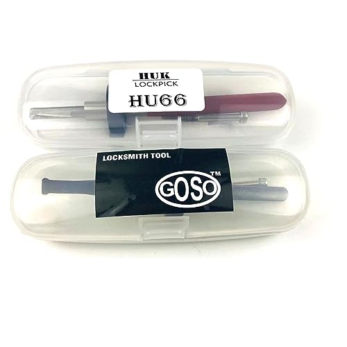 QiDAi HU66 Auto Lock Picks - Inner Groove Locks, Repair (A und B) von QiDAi