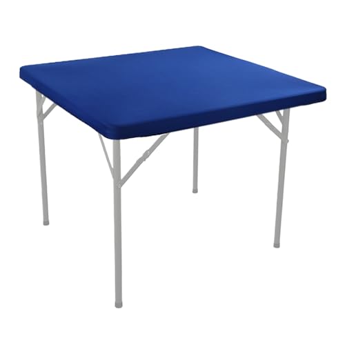 Quadratische Tischdecke, Esstischdecke, quadratisch, Leinentischdecke, leichte Stretch-Schreibtischauflage, 86,4 x 86,4 cm, dehnbare Cocktail-Tischdecke für Camping, Essen im Freien Quadratische Tischdecke, Esstischdecke, quadratisch, Leinentischdecke, leichte Stretch-Schreibtischauflage, 86,4 x 86,4 cm, dehnbare Cocktail-Tischdecke für Camping, Essen im Freien von Generic