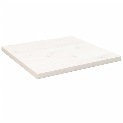 Quadratischer Holztisch, 40 x 40 x 2,5 cm, einfarbig, weiß, Küchentisch, Computertisch, Gaming-Tisch, Badezimmertisch, Beistelltisch, vielseitig Quadratischer Holztisch, 40 x 40 x 2,5 cm, einfarbig, weiß, Küchentisch, Computertisch, Gaming-Tisch, Badezimmertisch, Beistelltisch, vielseitig von Generic