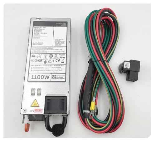 R920 R820 1100 W DC-Netzteil E1100D-S0 AA27120L Wird mit getestetem Kabel und Konverterkopf geliefert von Generic