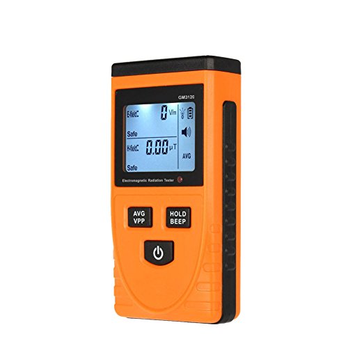 RGBS EMF-Messgerät, elektromagnetischer Feld-Strahlungsmelder, Handgerät, klein, digital, LCD-EMF-Detektor, Dosimeter, Tester, Zähler von RGBS