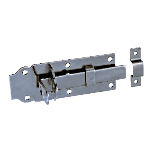 RIEGEL SCHLOSSRIEGEL TÜRSCHLOSSRIEGEL TÜRRIEGEL galv. Verzinkt verschiedene Größen 80-160 x 30-55 mm (140x55x5,0 mm) von Generic