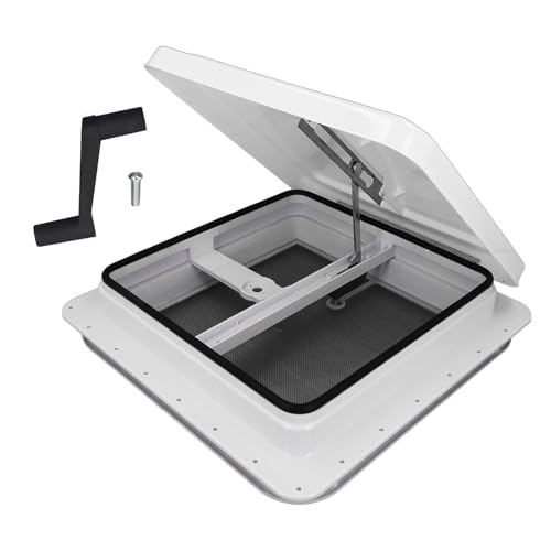 RV-Dach-Entlüftung mit 45-Grad-Öffnungswinkel, 14-in-UV-beständiger Polyethylen-Leck-Lüftungs kit für Wohnmobile RV-Dach-Entlüftung mit 45-Grad-Öffnungswinkel, 14-in-UV-beständiger Polyethylen-Leck-Lüftungs kit für Wohnmobile von Generic
