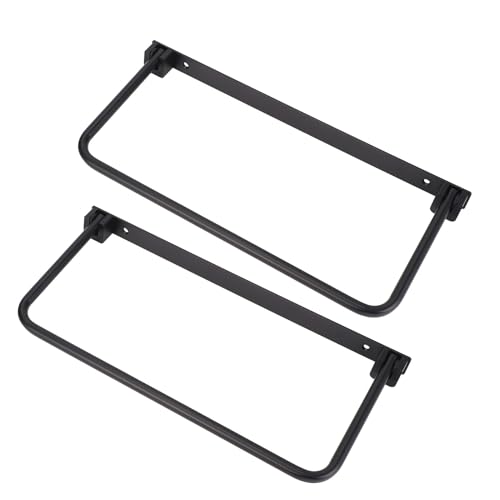 RV - Organizer, 2 Eingestellte, Wandmontierte Organizer Regal Easy Installation für Wohnzimmer (White) (Black) von Generic