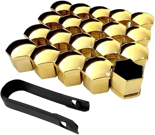 Radmutternabdeckungen Radmutternkappen Autostyling 20pcs Universal Anti-rost 17 19 21mm Abs Autoteile Trim Reifen Radmutter Schraube Schraube Schutzabdeckungen Kappen, Gold 19mm Radmutternabdeckungen Radmutternkappen Autostyling 20pcs Universal Anti-rost 17 19 21mm Abs Autoteile Trim Reifen Radmutter Schraube Schraube Schutzabdeckungen Kappen, Gold 19mm von Generic