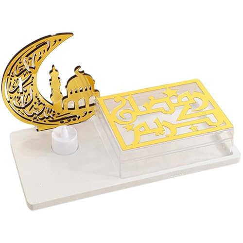 Ramadan Dessert -Fall Candlestick Pastry Storage Container Vintage Candelabra Candlelight Dinner Dekoration von Generic