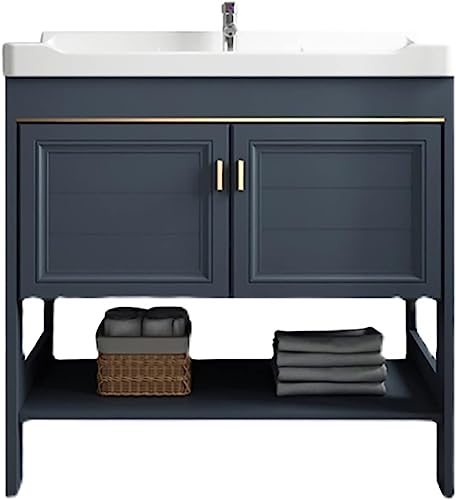 Raum Vity Schrank Mit Waschbecken Top Combo Set, Einzelwaschbecken, Boden Stding Wäschewanne Waschstation Hd Becken Mit Ablagefächern, Für Hinterhof Garage Camping Hdwa, Cabinet, 61*40cm/24*15.7in Raum Vity Schrank Mit Waschbecken Top Combo Set, Einzelwaschbecken, Boden Stding Wäschewanne Waschstation Hd Becken Mit Ablagefächern, Für Hinterhof Garage Camping Hdwa, Cabinet, 61*40cm/24*15.7in von Generic