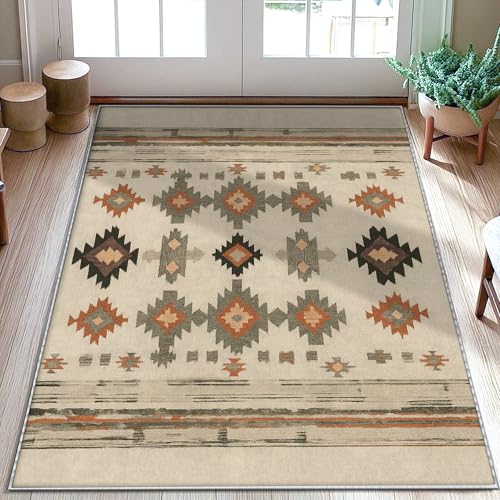 Rauten-Teppich, Bohemian-Streifen-Motiv, Pfeilspitze, Herbst, Beige, rutschfeste Unterseite, Fußmatte, Überwurf, Teppich, Kanteneinfassung, Badezimmer, Nachttisch, Eingangstür, Dekoration, 90 x 150 cm Rauten-Teppich, Bohemian-Streifen-Motiv, Pfeilspitze, Herbst, Beige, rutschfeste Unterseite, Fußmatte, Überwurf, Teppich, Kanteneinfassung, Badezimmer, Nachttisch, Eingangstür, Dekoration, 90 x 150 cm von Generic