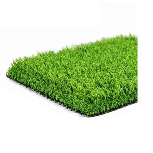Realistischer Kunstrasen ，Pelouse synthétique Haute densité Avec trous de Drainage,für Gartenlandschaft, Terrassenbalkon, Kunstrasenteppich for drinnen und draußen(1x10m/3x33ft) von Generic