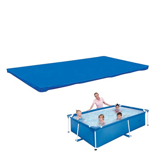 Rechteckige Poolabdeckung, Poolabdeckung – Der Pool deckt die Plane ab | Whirlpoolabdeckung Tarp PE UV-beständig von Generic