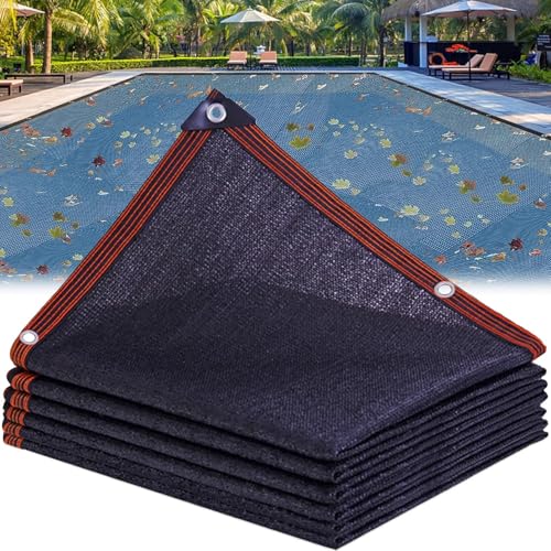 Rechteckige Schwimmbäder Pool-Laubnetz Abdeckung Winterfeste Poolabdeckung Für Pools Feinmaschiges Für/Ground Pools Laubschutz, Wetterfest & UV-beständig(4x8m(13 * 26ft)) von Generic