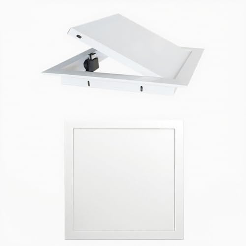 Rechteckiges Revisionsklappe aus Aluminium, Revisionstür mit Magnetverschluss, Wartungsklappe für Trockenbau Wasserzähler Decke Badewanne Sicherungskasten(W 20 cm x H 35 cm) von Generic