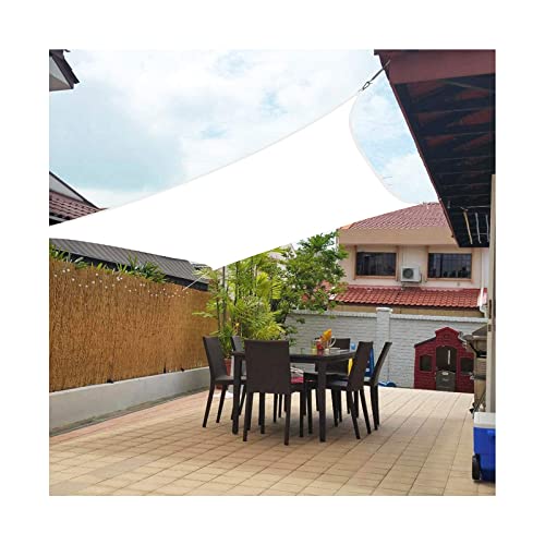 Rectangle Sun Shade Sail 2x3m, Waterproof UV Block Canopy Cover for Outdoor Garden, Patio, Balcony, Pergola, Carport - 4x6m Awning with Rope, White Rectangle Sun Shade Sail 2x3m, Waterproof UV Block Canopy Cover for Outdoor Garden, Patio, Balcony, Pergola, Carport - 4x6m Awning with Rope, White von Generic