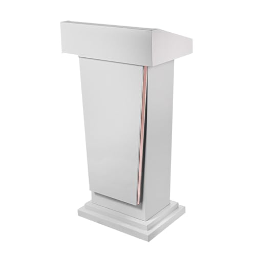 Rednerpult, Podium Zeremonielles Rednerpult Schreibtisch Empfang Kundenstand, Podium für Redner,Rot Rednerpult, Podium Zeremonielles Rednerpult Schreibtisch Empfang Kundenstand, Podium für Redner,Rot von Generic